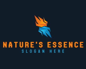 Fire Ice Element logo