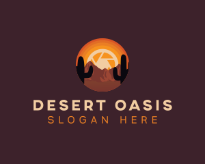 Desert Dunes Camera logo design