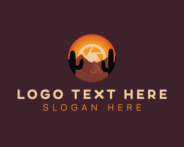 Desert logo example 3