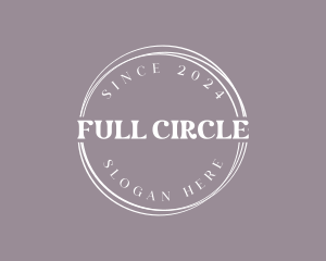 Feminine Circle Business logo design