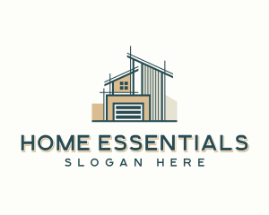 Home Construction Architecture logo design