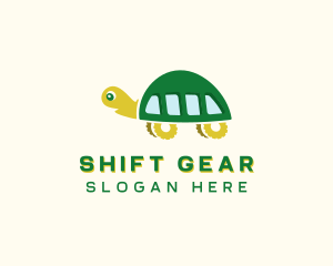 Turtle Vehicle Gears logo design