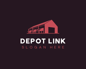 Logistics Warehouse Facility logo design