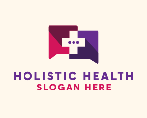 Medical Health Messaging logo design