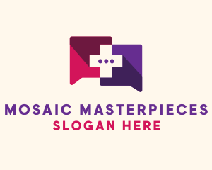 Medical Health Messaging logo design