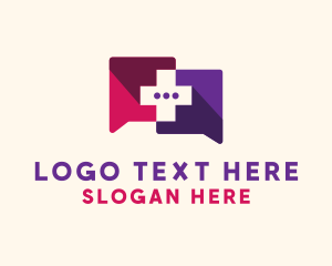 Message - Medical Health Messaging logo design