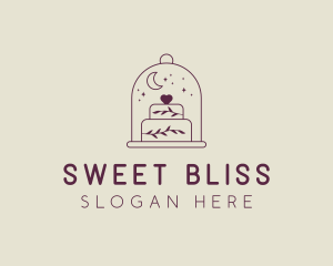 Sweet Wedding Cake logo design