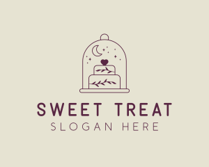 Sweet Wedding Cake logo design