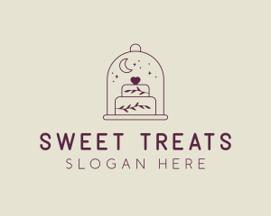 Sweet Wedding Cake logo design