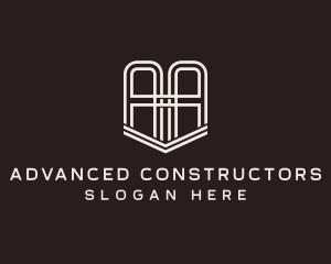 Professional Architect Contractor logo design