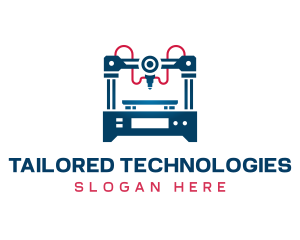 Industrial 3d Manufacturing logo