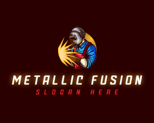 Fabrication Welding Builder logo design