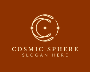 Cosmic Letter C logo design