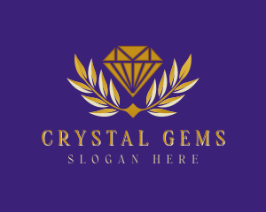 Diamond Gem Jewelry logo design