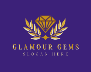 Diamond Gem Jewelry logo design