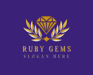 Diamond Gem Jewelry logo design