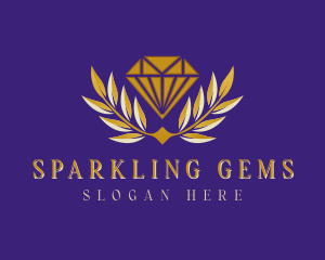 Diamond Gem Jewelry logo design