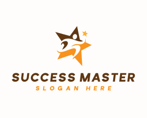 Star Leader Coach logo design