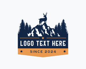 Forest Mountain Stag logo