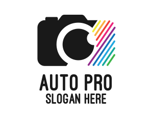 Multicolor Optical Camera  Logo