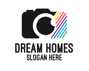 Multicolor Optical Camera  Logo