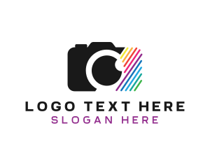 Multicolor Optical Camera  Logo