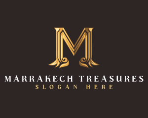 Premium Luxury Letter M logo design