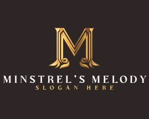 Premium Luxury Letter M logo design