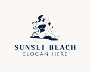 Sexy Bikini Swimsuit logo design