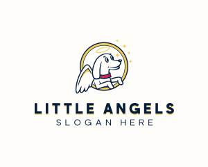 Angel Dog Vet logo design