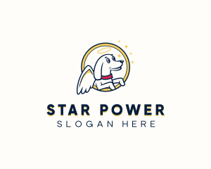 Angel Dog Vet logo design