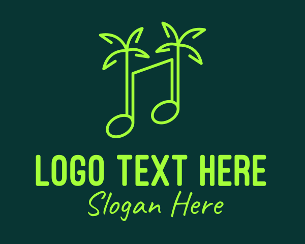 Music Player logo example 4