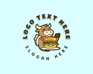 Cow Burger Restaurant logo