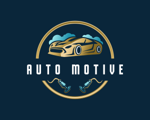 Auto Car Polishing logo design