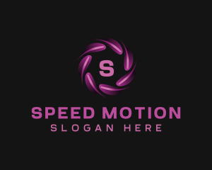 Motion Vortex Technology logo design