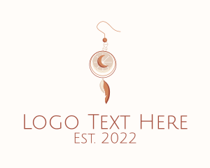 Boho Feather Earring logo