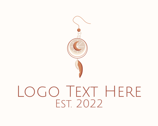 Earrings logo example 3