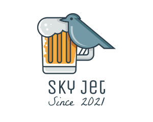 Sparrow Beer Mug logo