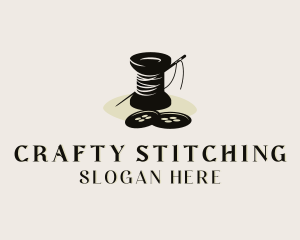 Sewing Tailor Seamstress logo