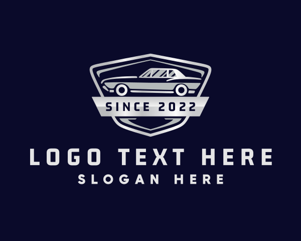 Vintage Car logo example 1