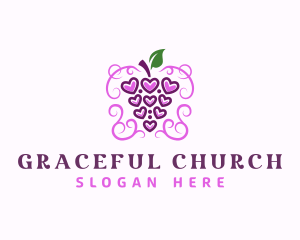 Grape Wine Heart logo
