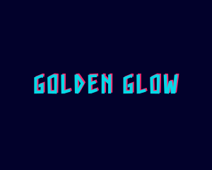 Glitch Glow Gamer logo design