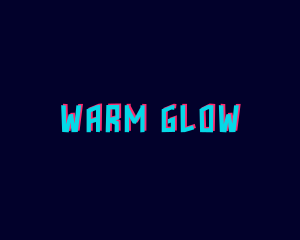 Glitch Glow Gamer logo design