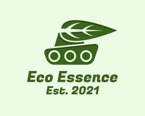 Eco Battle Tank logo design