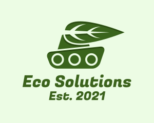 Eco Battle Tank logo design