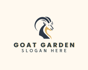 Wild Mountain Goat  logo design
