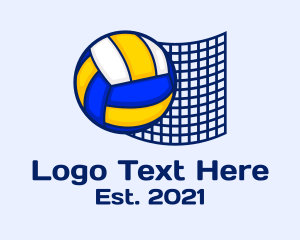 Volleyball Sports Net logo