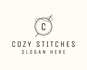 Patch Needle Tailoring logo design