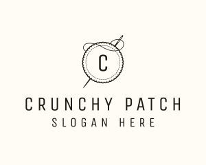 Patch Needle Tailoring logo design