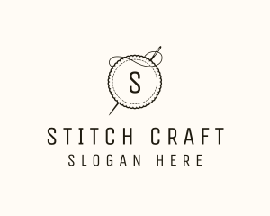 Patch Needle Tailoring logo design